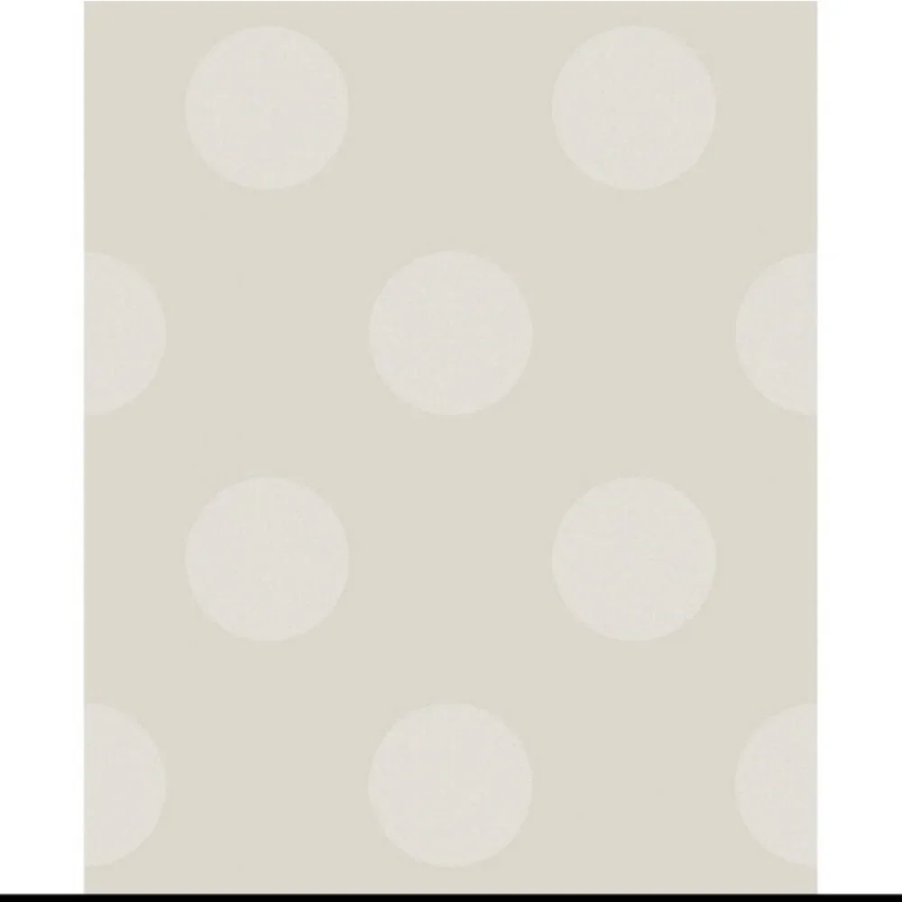 NEW Graham & Brown Polka Diamond Bead Wallpaper 105167 Cream Pearl Elegant
